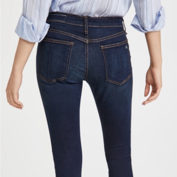 Rag and Bone Cate Mid Rise Ankle Skinny Jeans - Picture 3 of 7